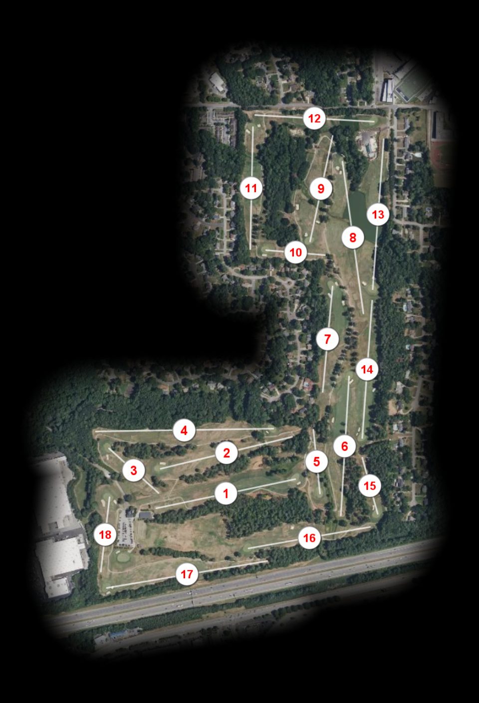 West Pines Golf Club course overview