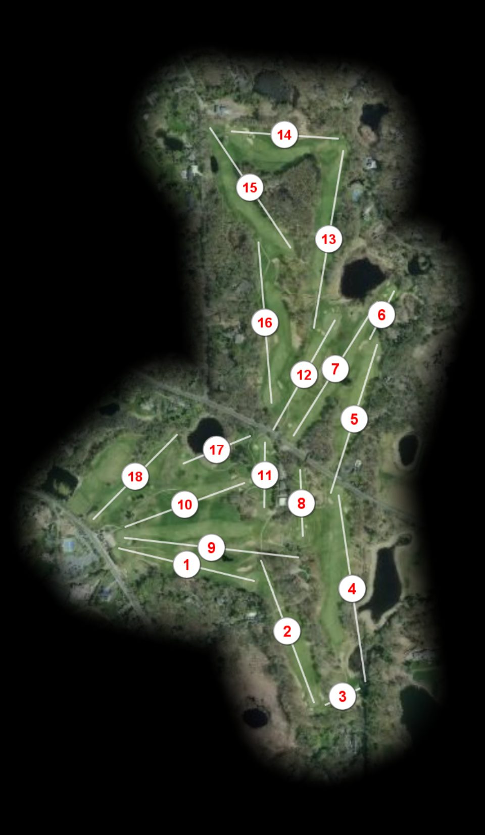 White Bear Yacht Club course overview