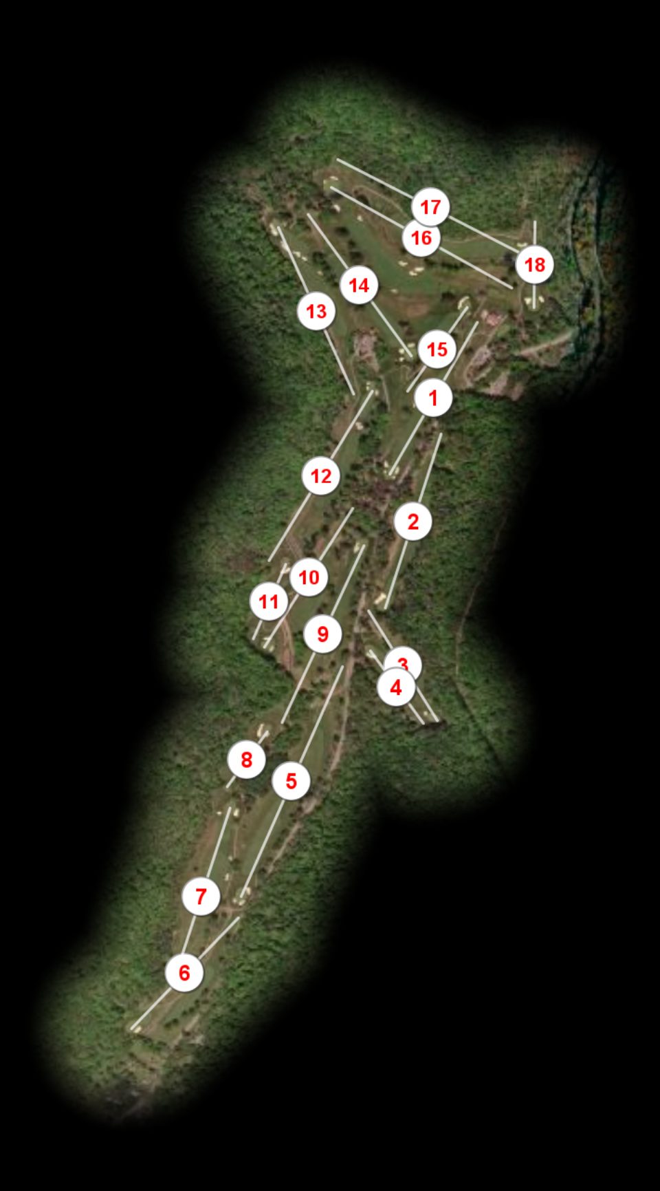 The Homestead Cascades course overview