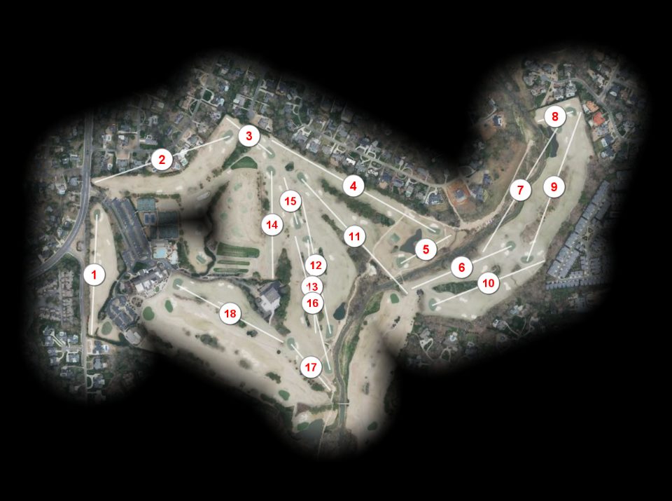 Carmel Country Club North course overview