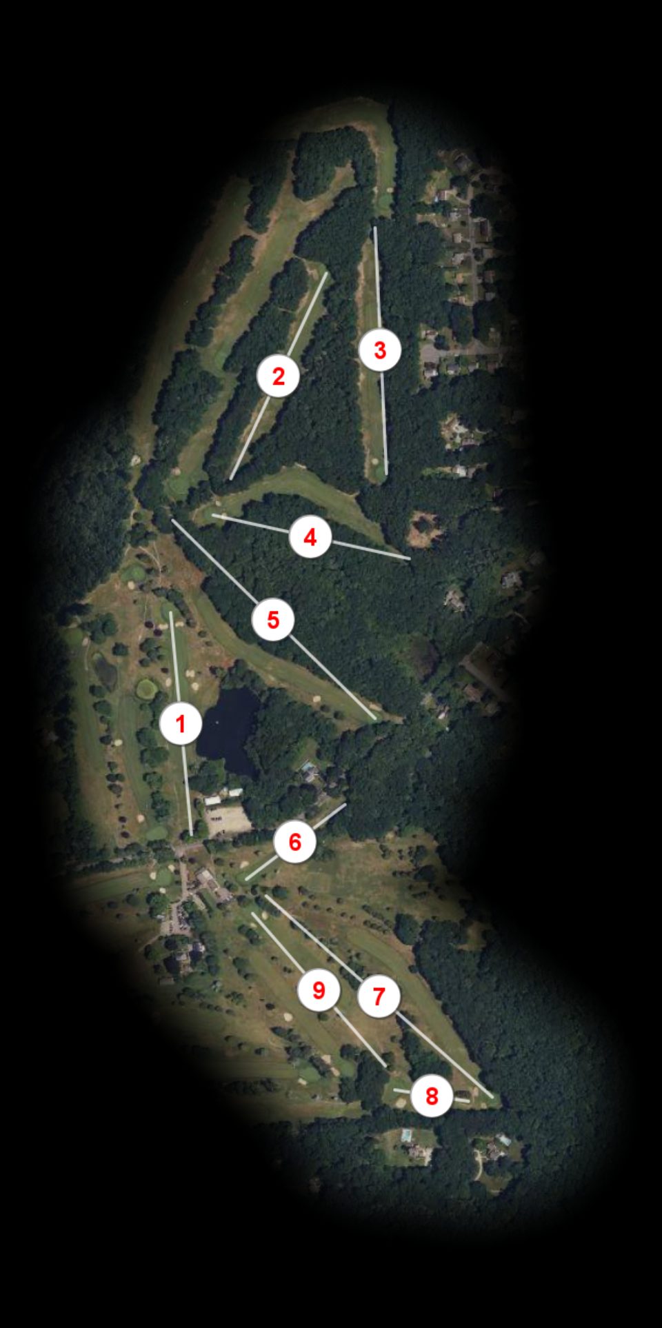 Blue nine at Elmridge Golf Club