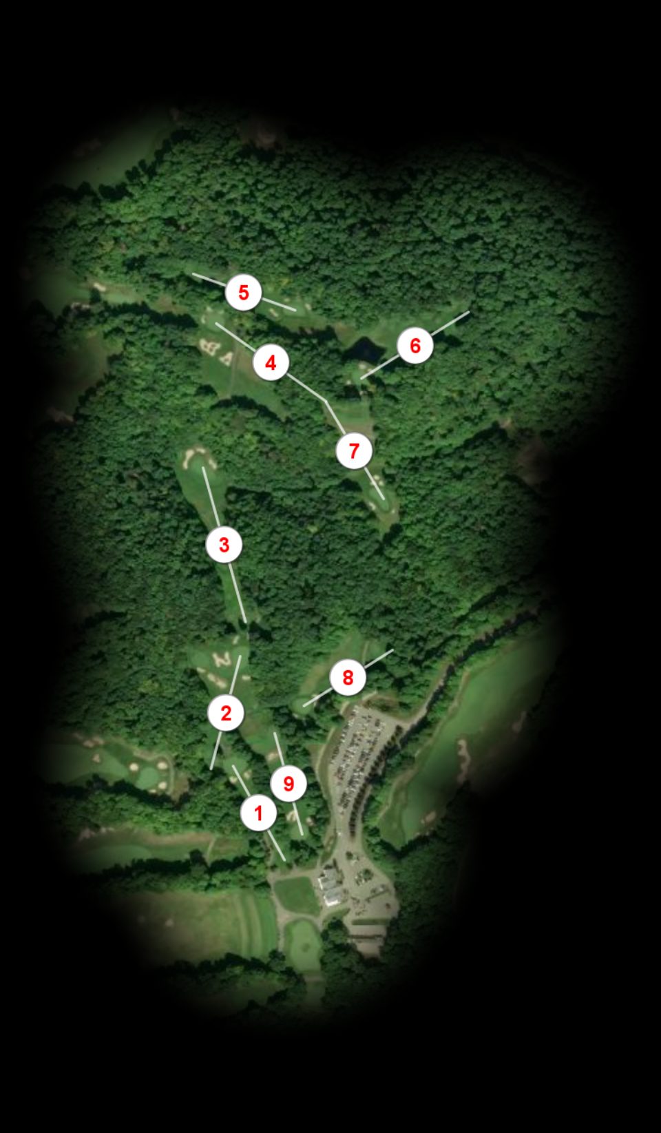 Treetops Resort Threetops Par 3 course overview