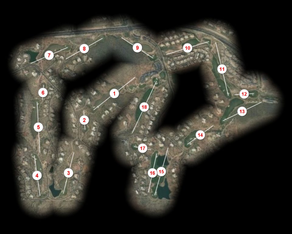 Firerock Country Club course overview