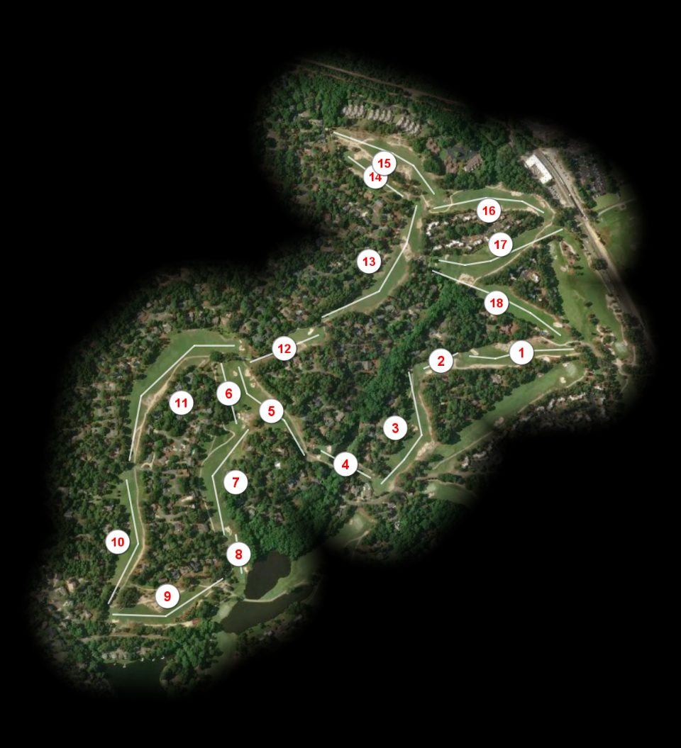 Pinehurst Country Club #3 course overview