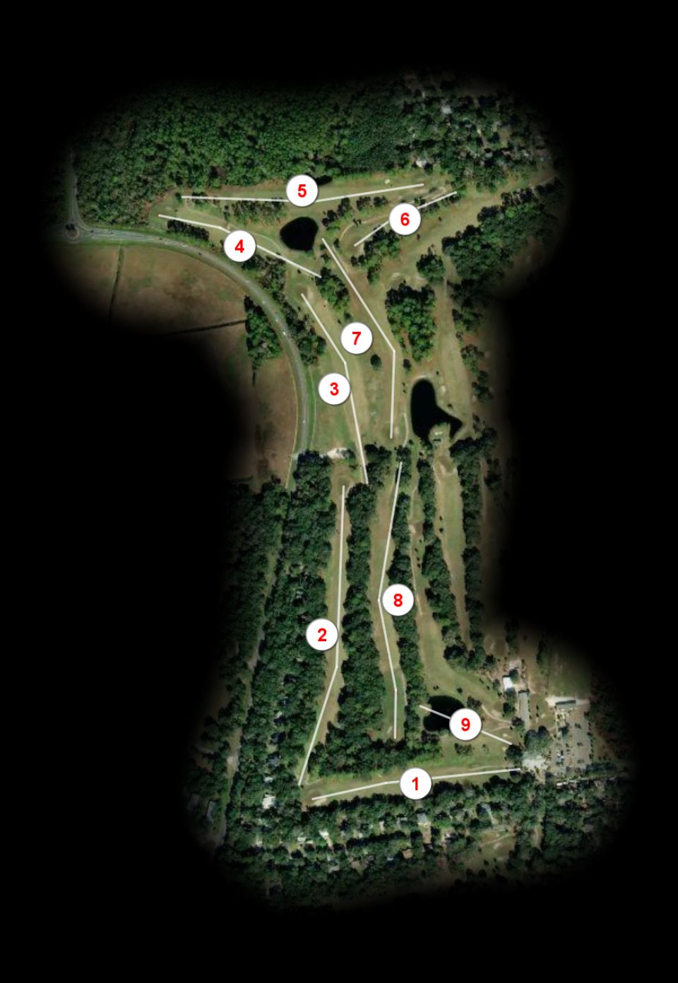 West nine at Fernandina Beach Golf Club