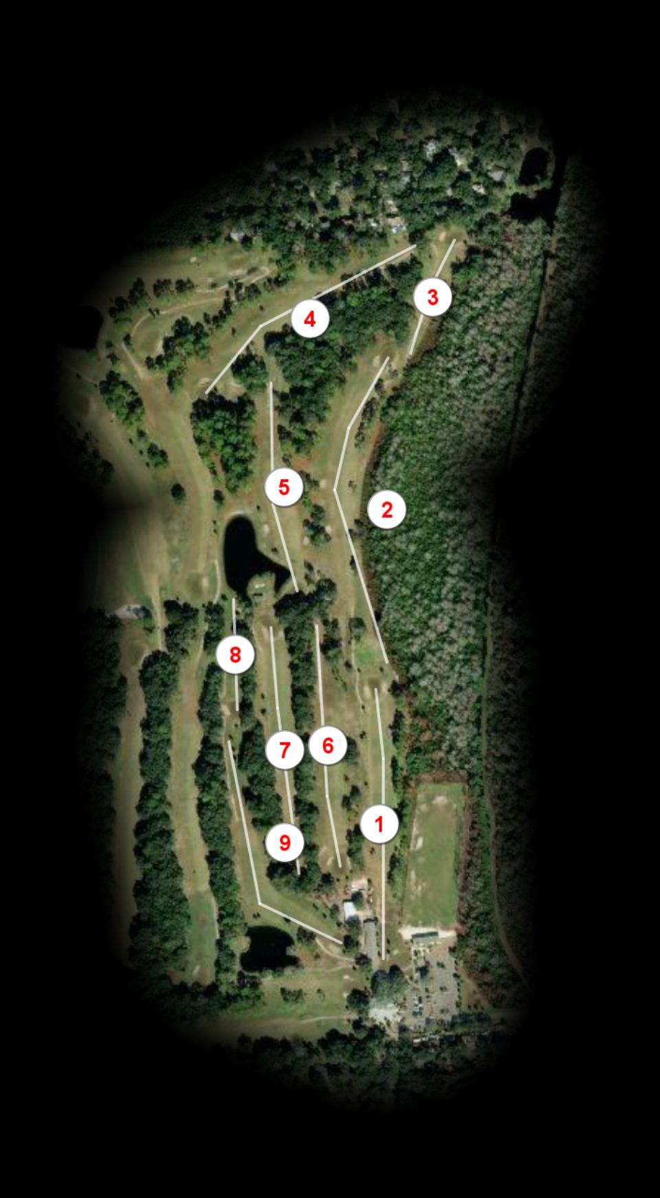 North nine at Fernandina Beach Golf Club