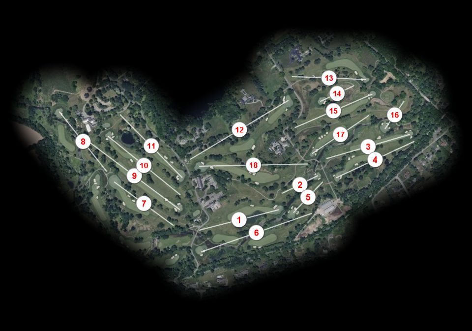 Saucon Valley Country Club Weyhill course overview