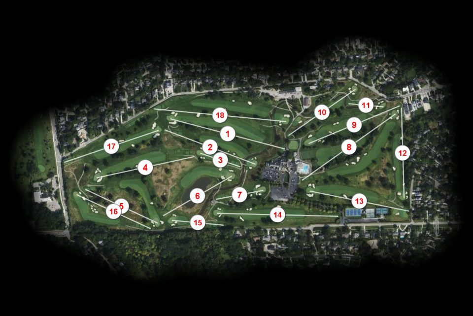 Birmingham Country Club course overview