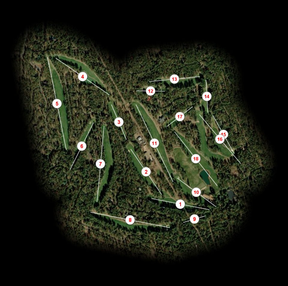 White Mountain Country Club course overview