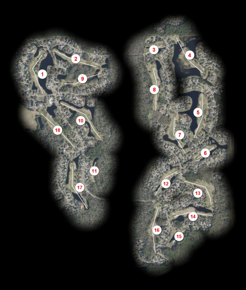 Deercreek Country Club course overview