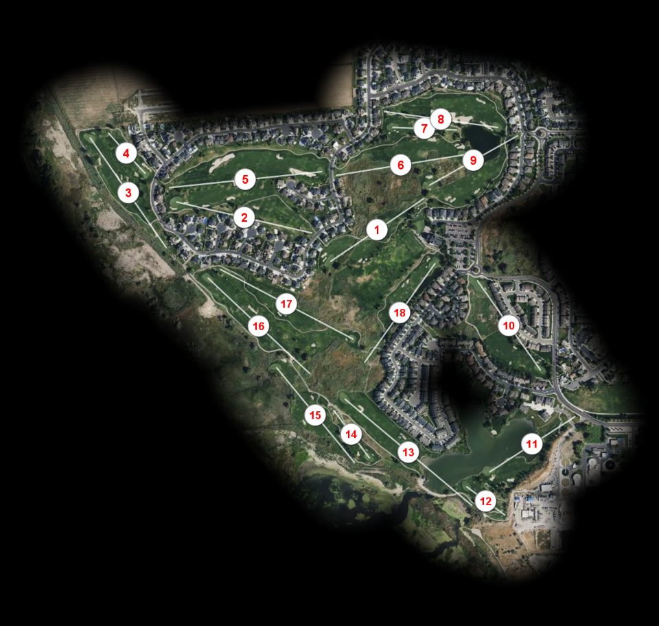 Sleepy Ridge Golf Club course overview