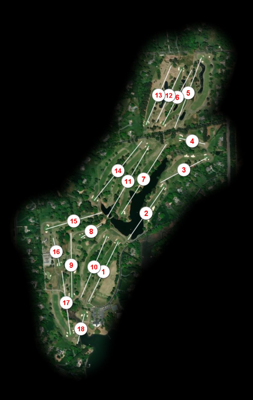 Talbot Country Club course overview