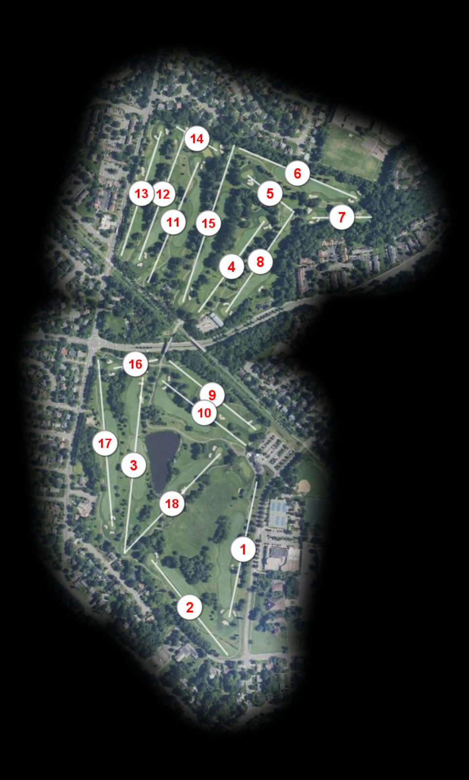 Herndon Centennial Golf Club course overview