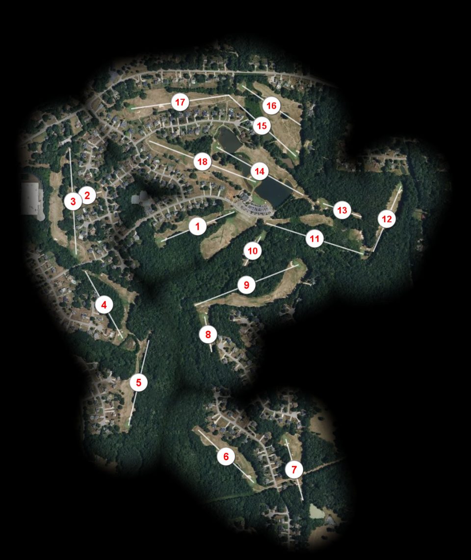 Creekside Golf & Country Club course overview