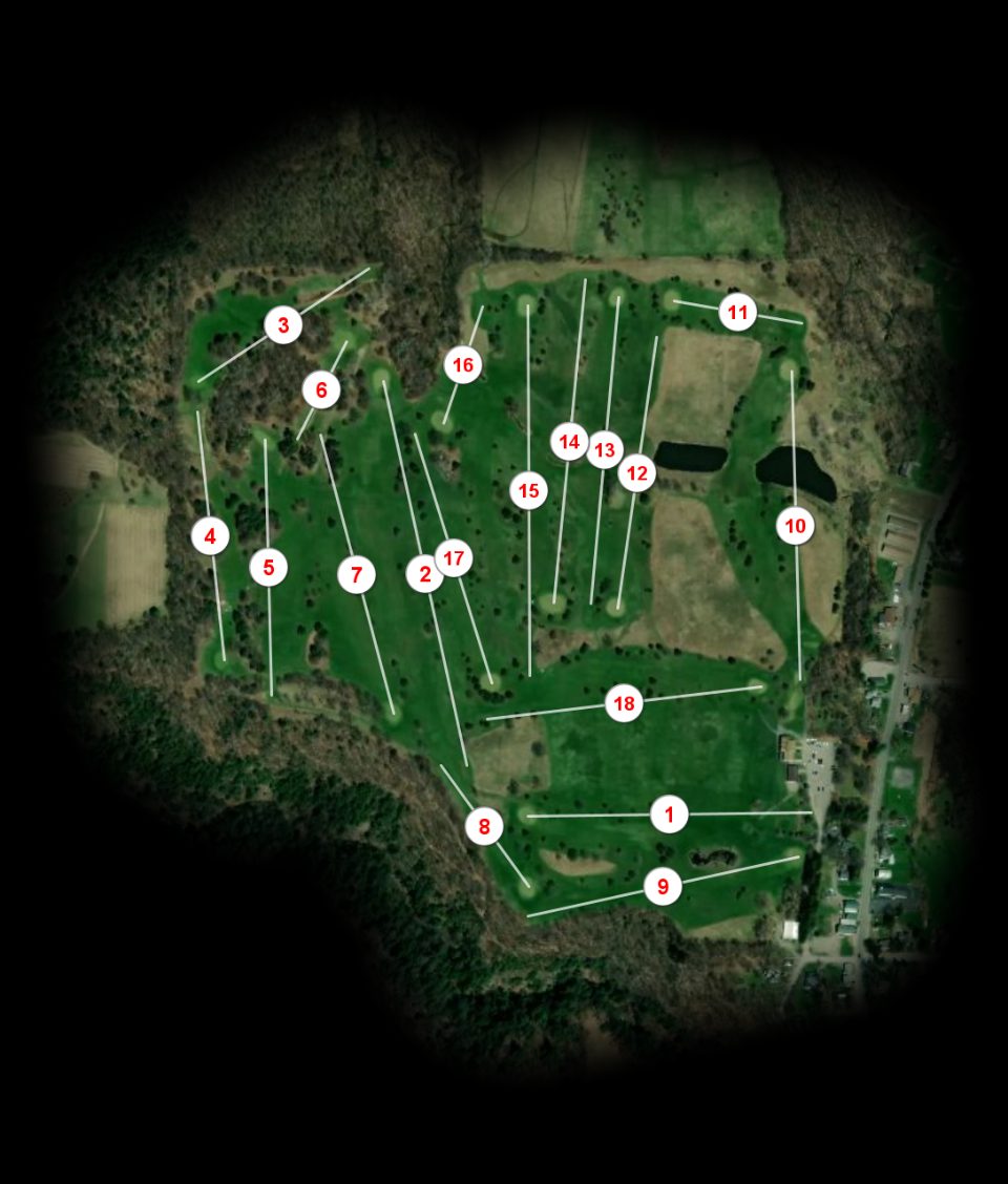 Conesus Golf Club course overview