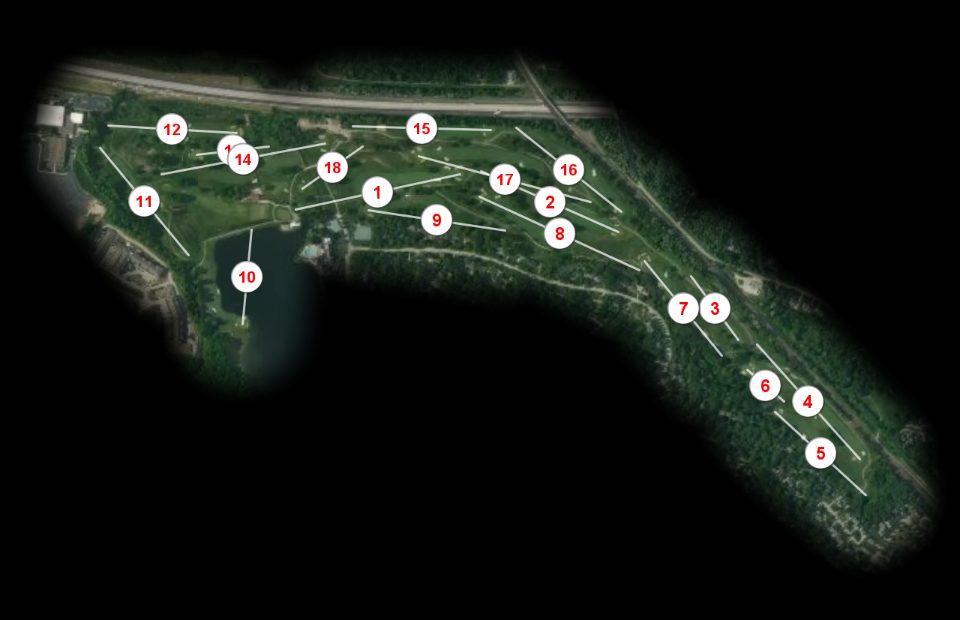 Lake Forest Country Club course overview