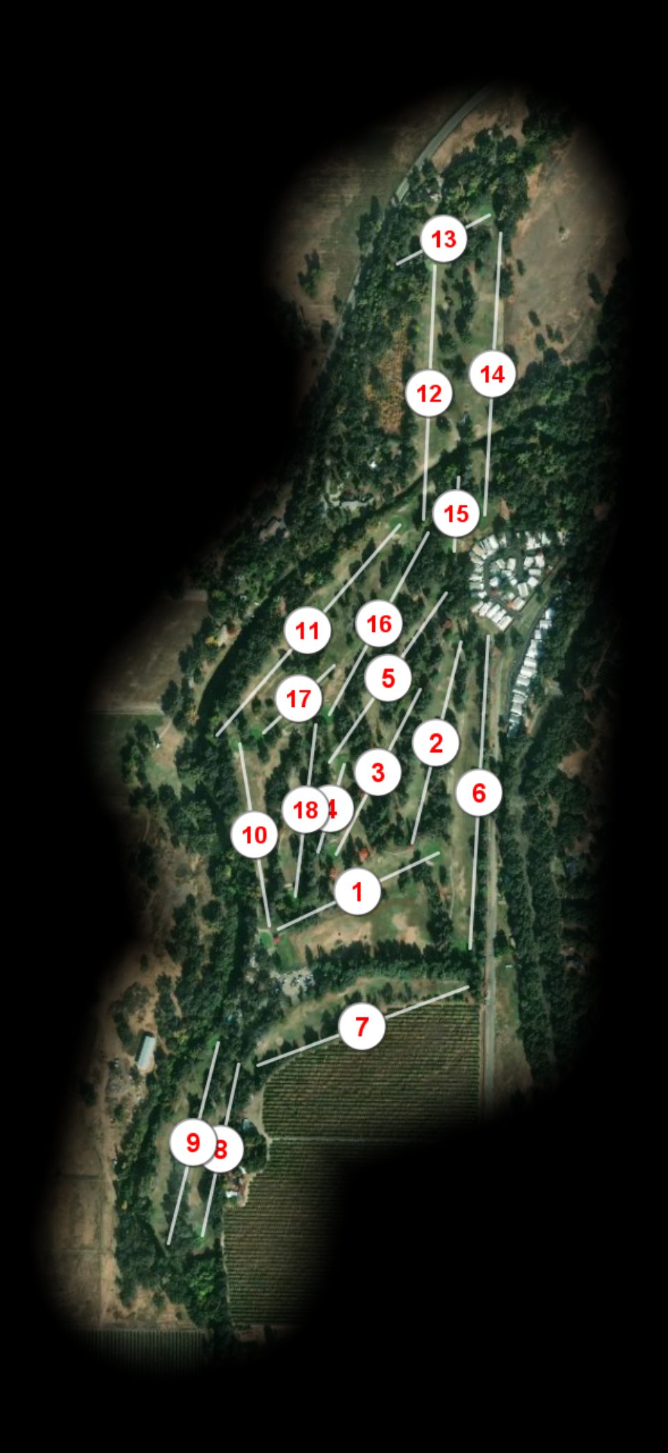 Sherwood Forest Golf Course course overview