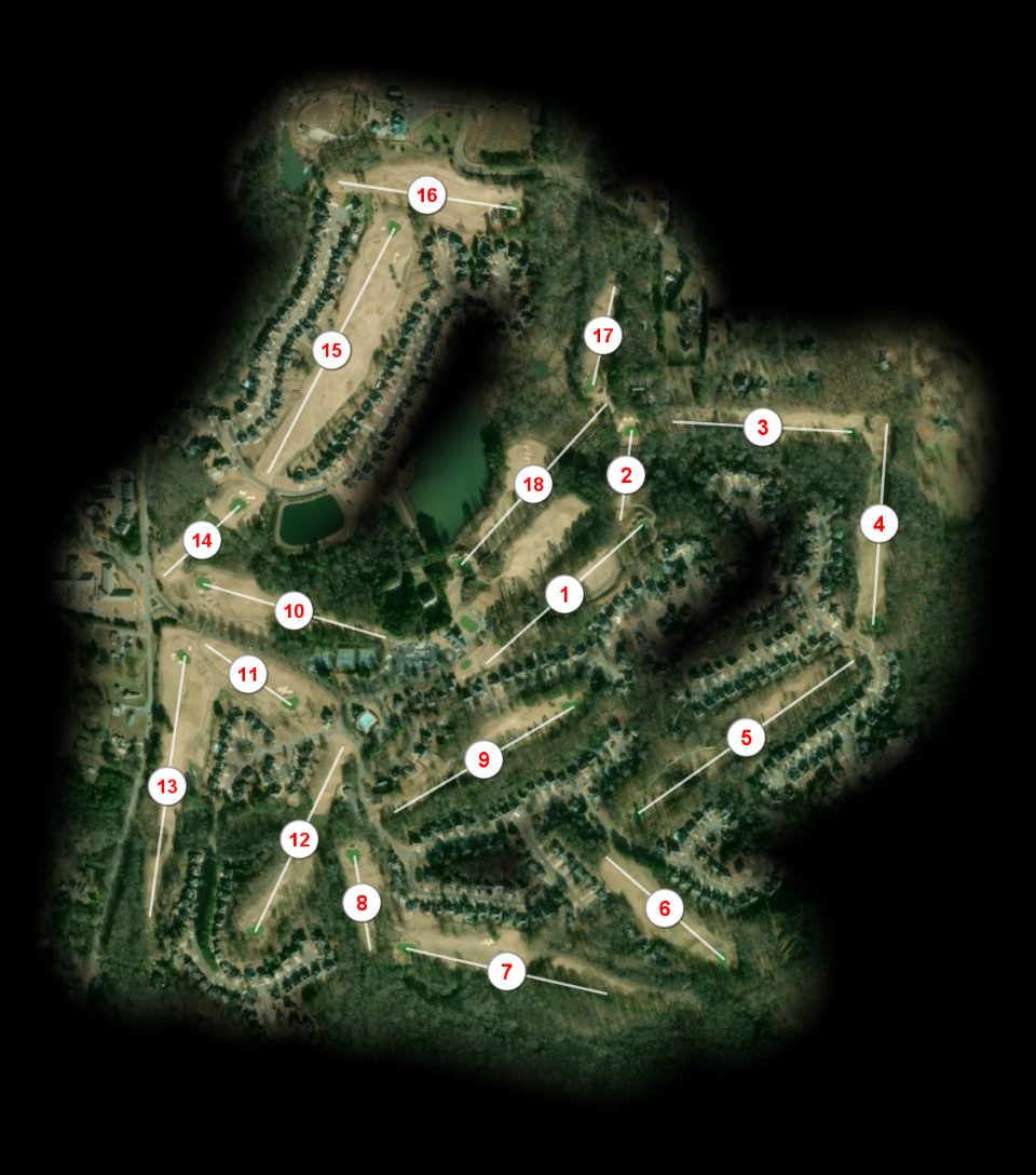 Hampton Golf Village course overview