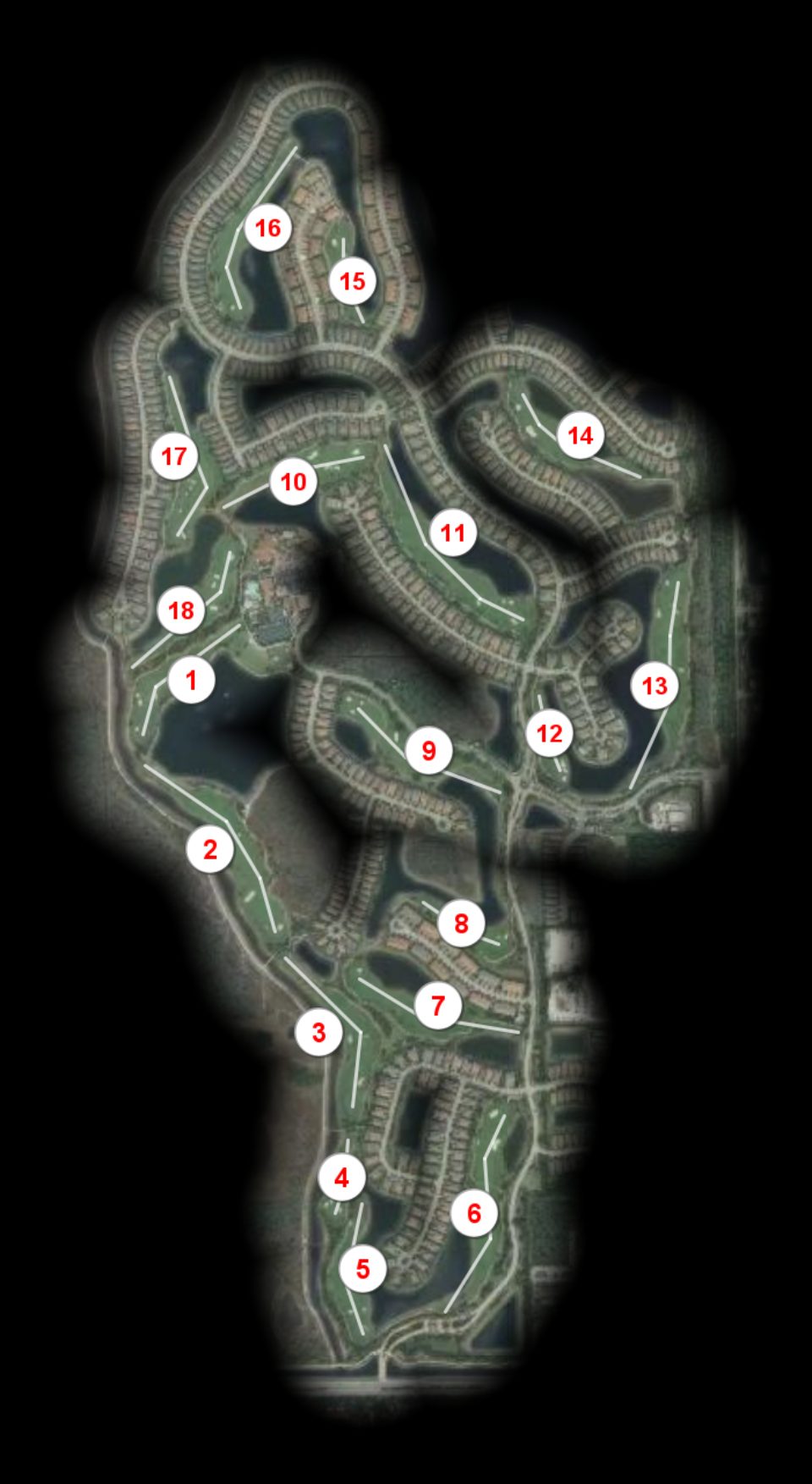 Esplanade Golf & Country Club of Naples course overview
