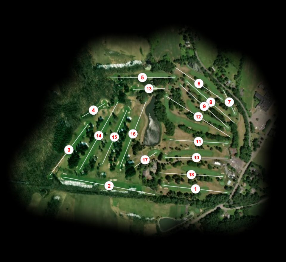 Columbia Golf & Country Club course overview
