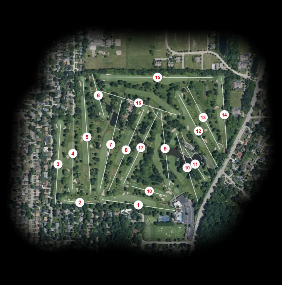 Glen Flora Country Club course overview