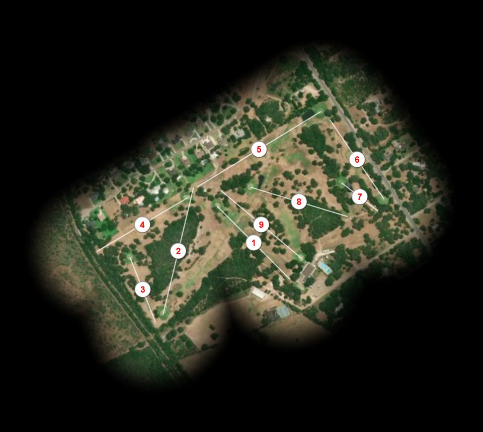 Beeville Country Club course overview