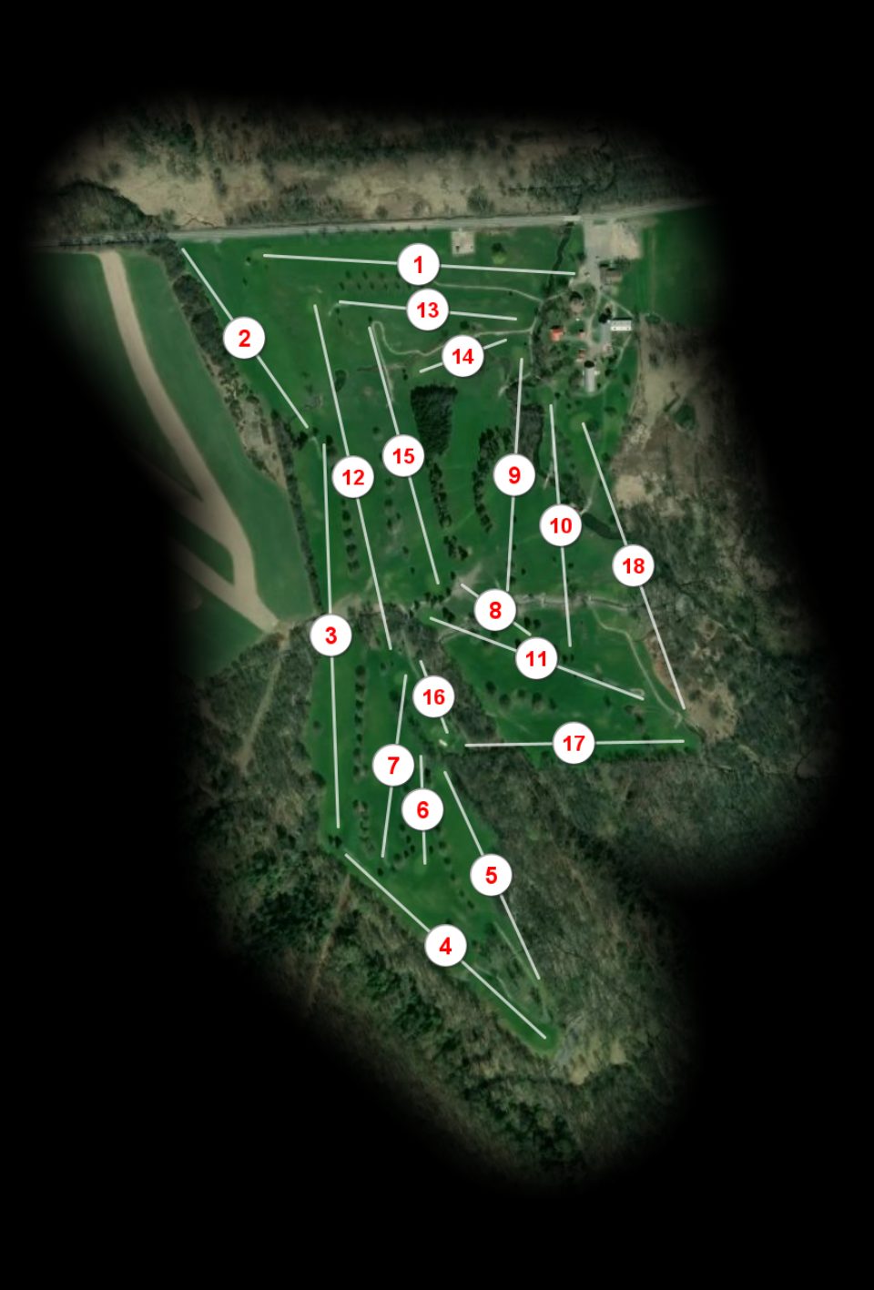 Tanner Valley Golf course overview
