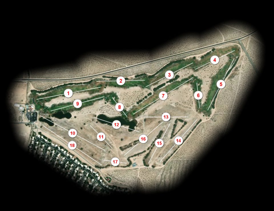 China Lake Golf Course course overview