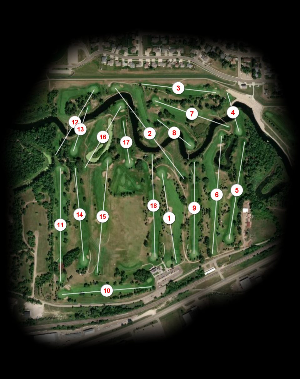 Souris Valley Golf Course course overview