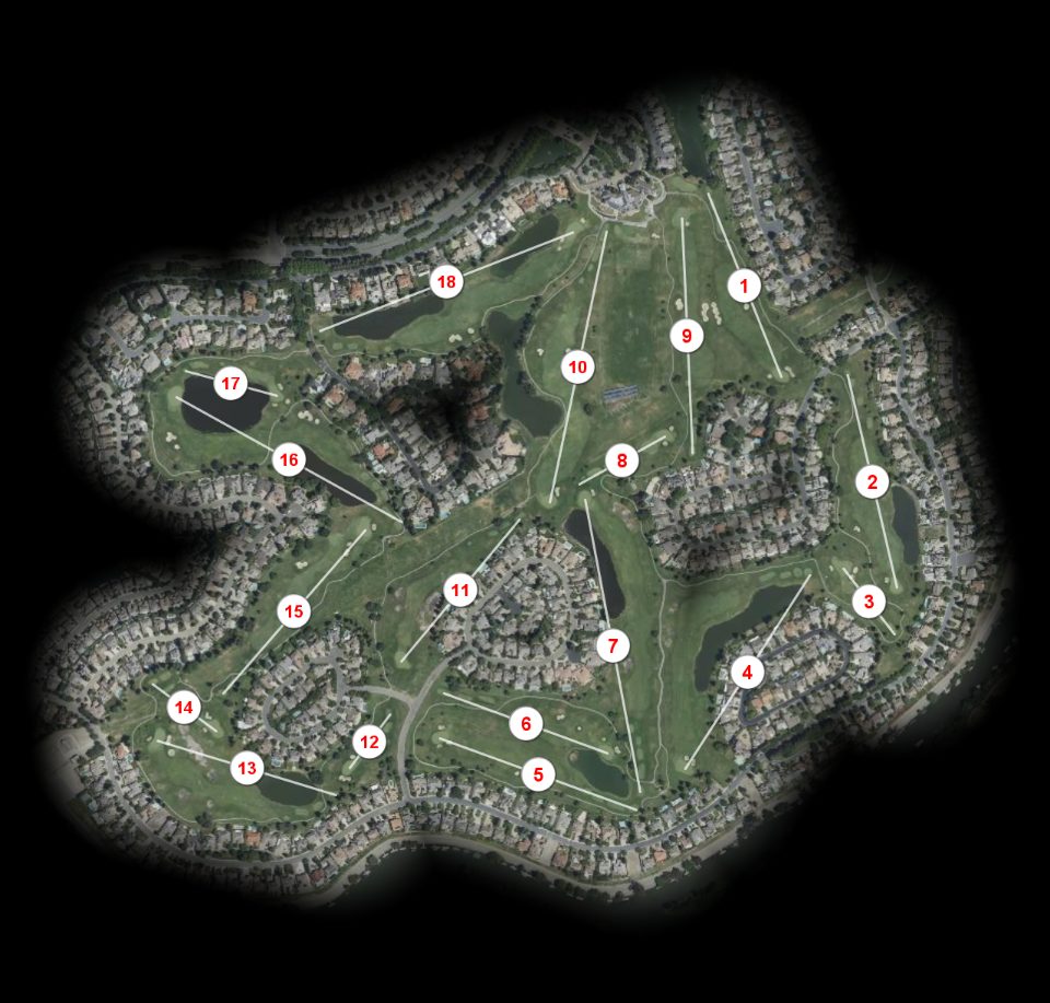 Brookside Country Club course overview