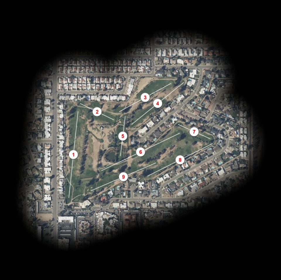 Shalimar Country Club course overview