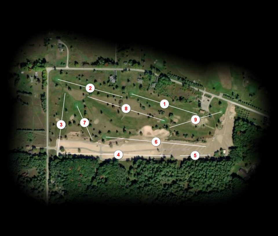 Loggers Trace at Springport Hills course overview
