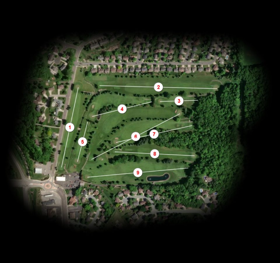 Coulee Golf Bowl course overview
