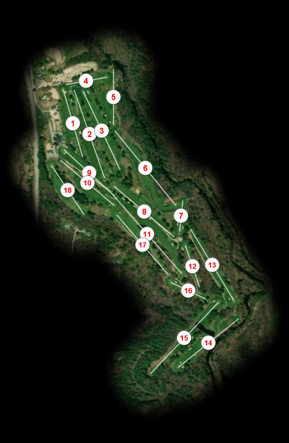 Rochester Country Club course overview