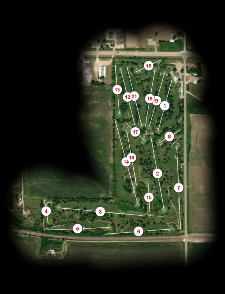 Carroll Country Club course overview