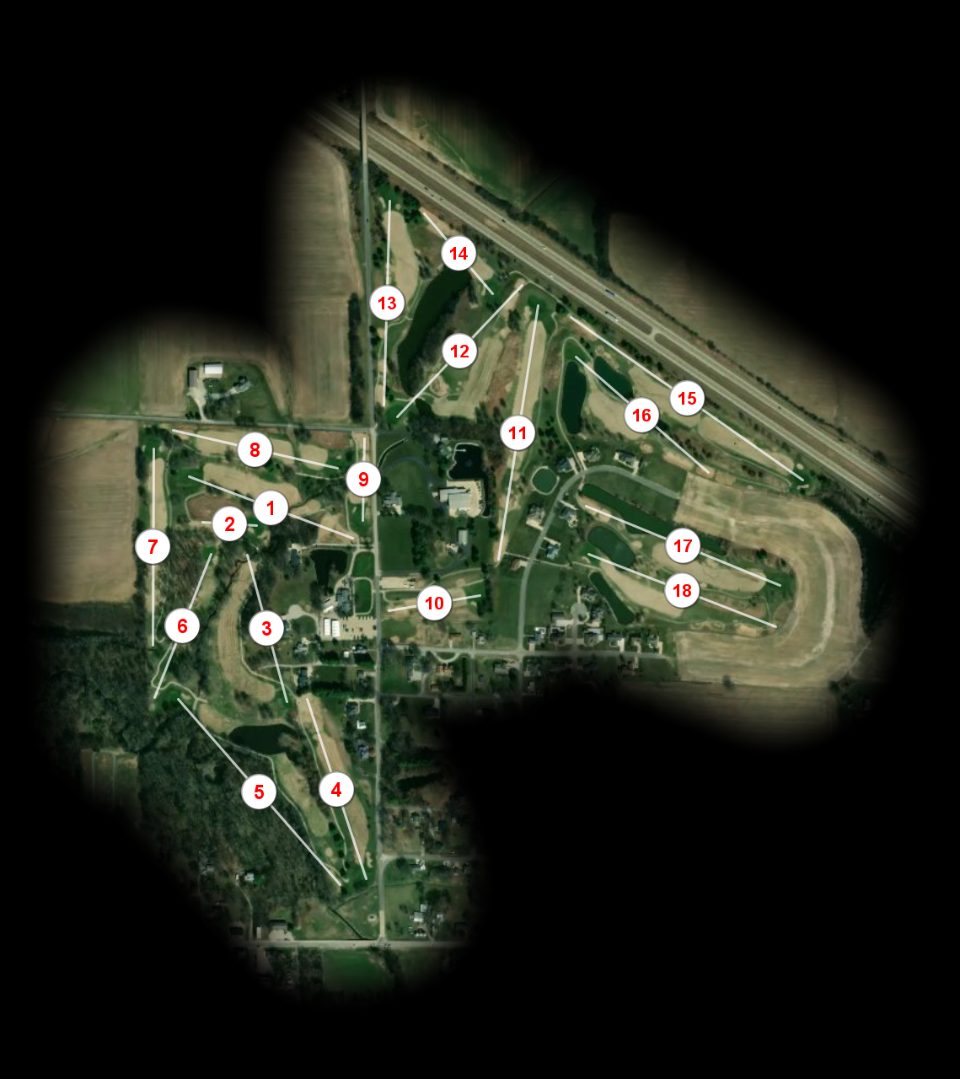 Roland Barkau Memorial Golf Course Spring Valley course overview