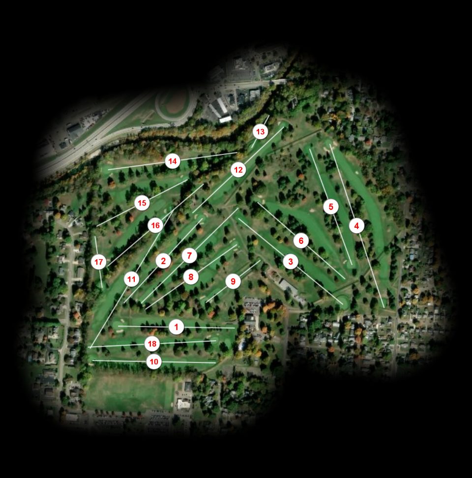 Moundbuilders Country Club course overview