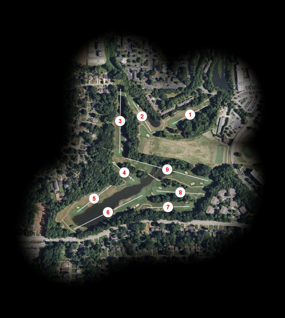 Charlie Yates Golf Course course overview