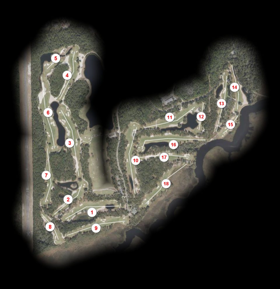 Pablo Creek Club course overview