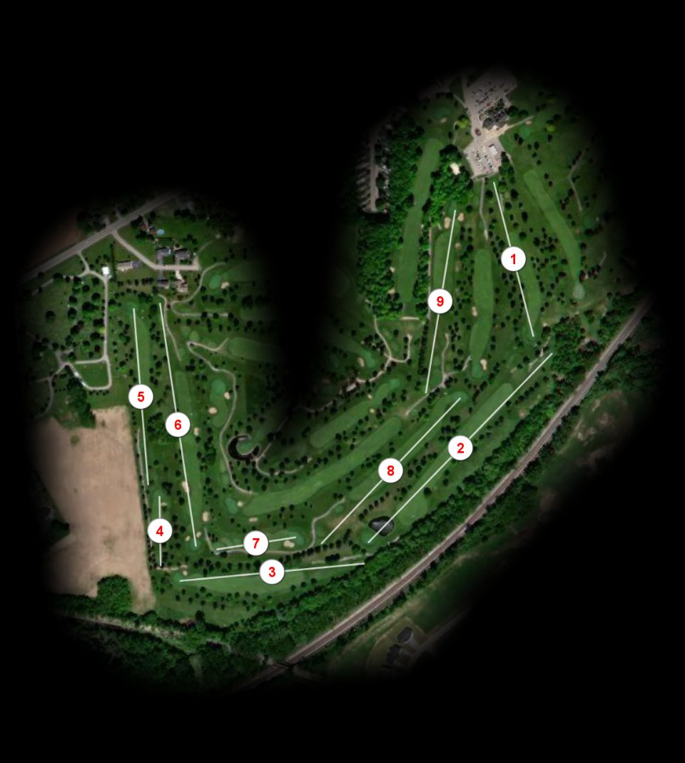 South nine at Terry Hills Golf Course