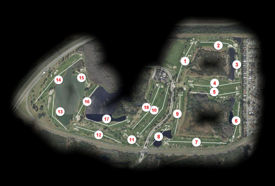 Falcon's Fire Golf Course course overview