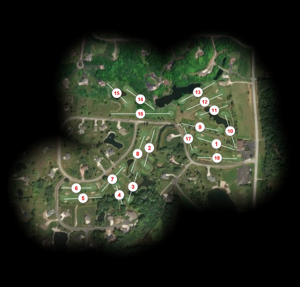 Seven Lakes Golf and Dining Executive Par 3 course overview