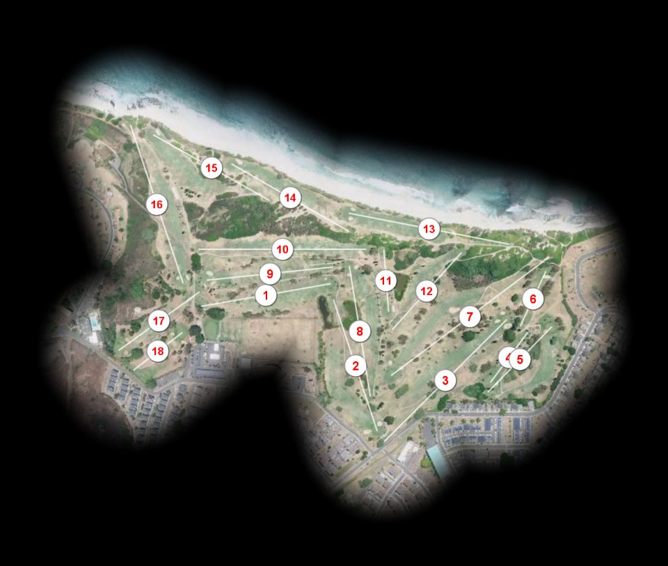 Kaneohe Klipper Golf Course course overview