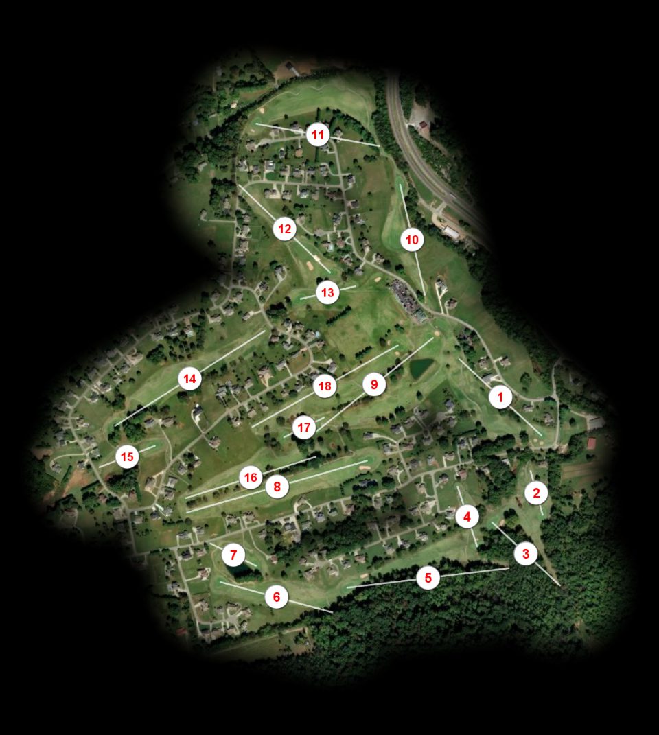 Patriot Hills Golf Club course overview