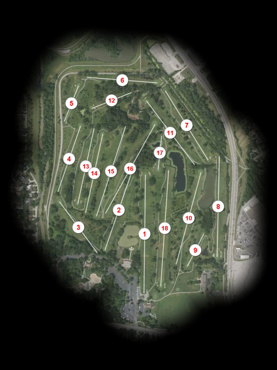 Wicker Memorial Park Golf Club course overview