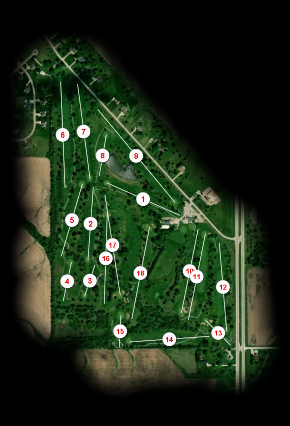 Ottumwa Municipal Golf Club course overview