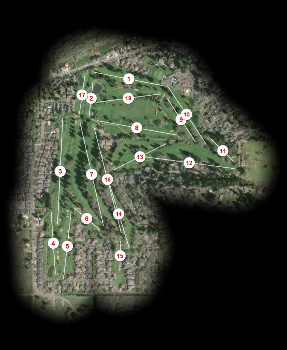 Corvallis Country Club course overview