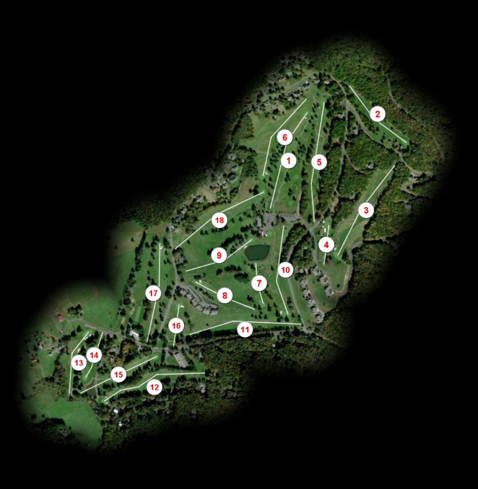 Mountain Aire Golf Club course overview