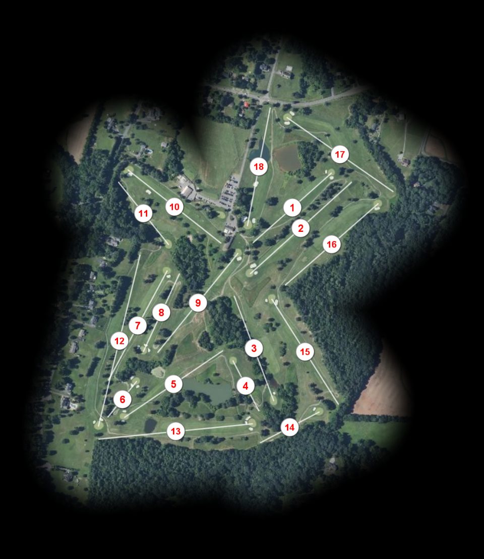 Prince William Golf Club course overview