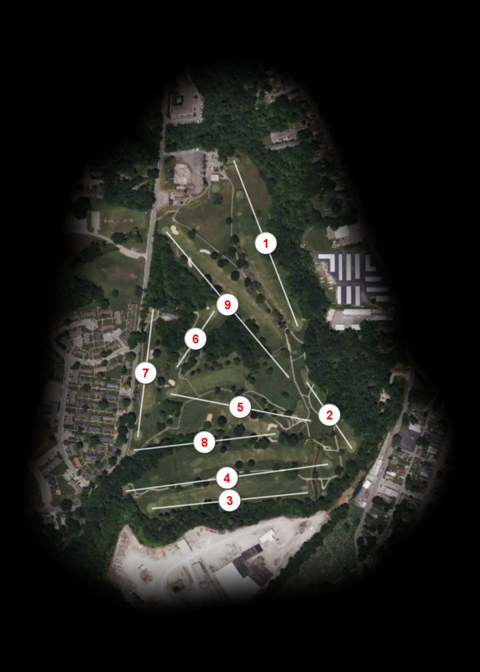 Historic New Albany Golf Course course overview